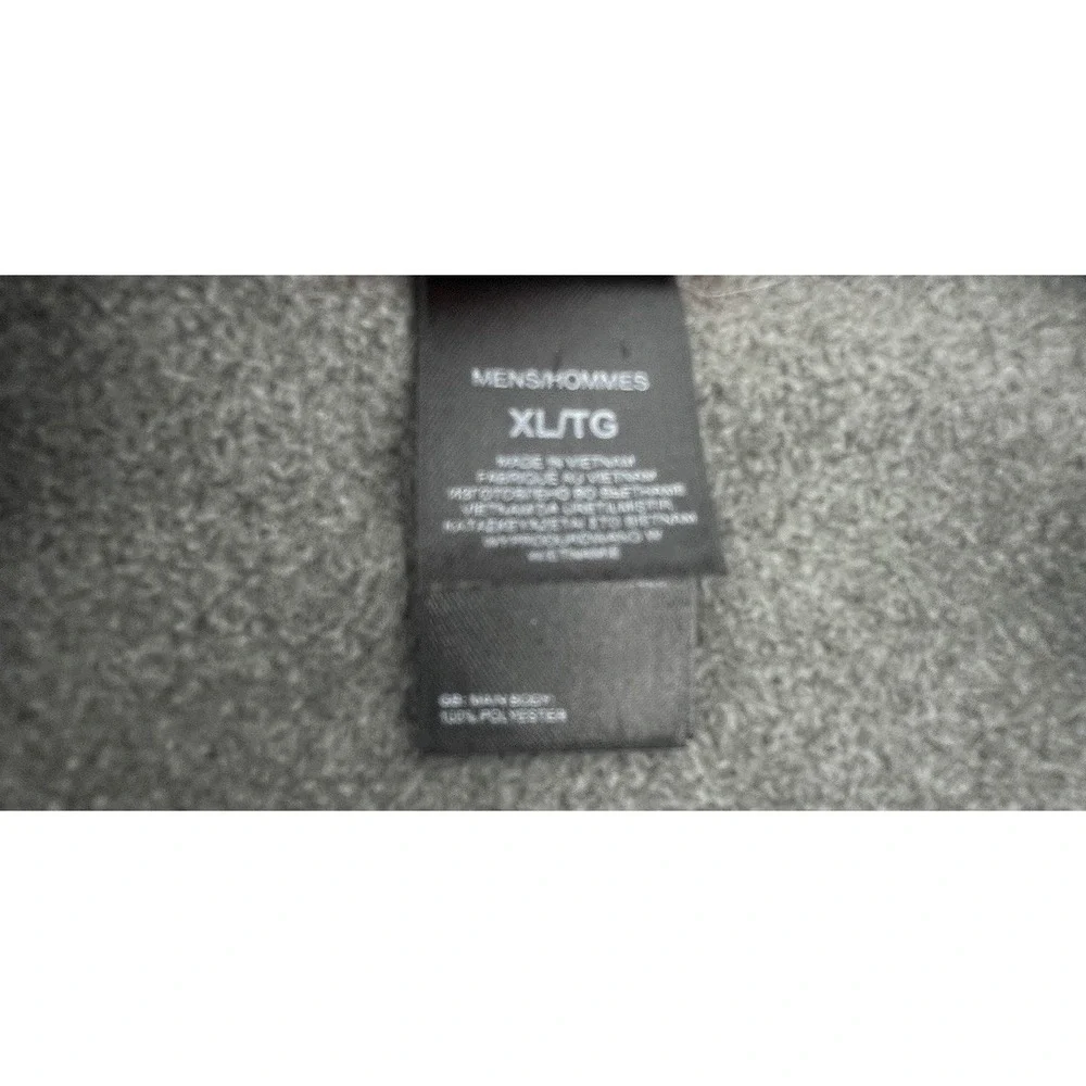 The North Face Mens XL‎ Polartec Classic Fleece 1/4 Zip Pullover Gray Jacket.